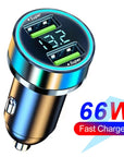 66W-250W Fast Car Charger | PD & QC3.0 | 6-Port Cigarette Lighter Adapter.