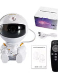 Galaxy Star Projector: Astronaut Night Light for Kids.