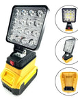 18V Li-ion Battery LED Work Light & Flashlight.
