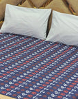 King Size Pure Cotton Bedsheets - Export Quality 3pc Set.