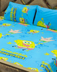 King Size Pure Cotton Bedsheets - Export Quality 3pc Set.