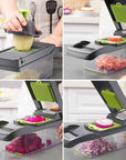 Kitchen Chopper Household Grater Dicer Potato Shredded Grater