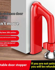 Door Stopper Anti-theft And Anti Pry Alarm Color Red Easy to carry and can pass security check Comes with dustproof storage bag Portable door stopper
