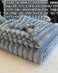 All-Season Comfort: Designed for year-round use, keeping you warm in winter and cozy in summer.
Luxurious Material: Crafted from 100% premium polyester, offering an ultra-soft, plush feel.
Elegant Design: Features a striped knit pattern in a chic mixed-color palette, perfect for modern home décor.
Perfect Weight & Warmth: With a fabric density of 300-350 g/㎡, it provides the ideal balance of warmth and breathability.
Quality Craftsmanship: Made with expert knitting techniques for durability and long-lasting