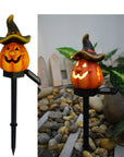 Solar Halloween Outdoor Creative Atmosphere Pumpkin Lamp