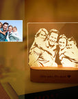 Custom Photo 3D Stereo Night Light