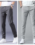 Men's Loose Fit Drawstring Pants Thin Casual Korean Style Sweatpants