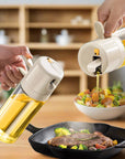 2-in-1 Oil Sprayer & Dispenser - Perfect for Cooking & BBQ