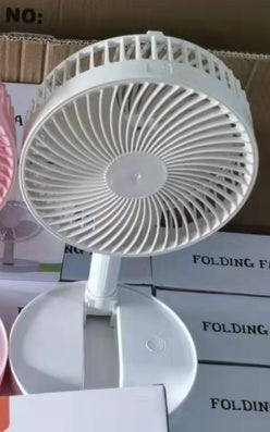 Powerful & Portable Fan: 7200mAh Battery, 4 Speeds, Quiet, for Home, Office & Outdoor Adjustable Height