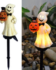 Solar Halloween Outdoor Creative Atmosphere Pumpkin Lamp