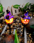 Solar Halloween Outdoor Creative Atmosphere Pumpkin Lamp