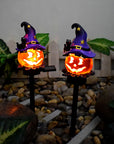 Solar Halloween Outdoor Creative Atmosphere Pumpkin Lamp