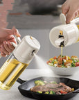 2-in-1 Oil Sprayer & Dispenser - Perfect for Cooking & BBQ