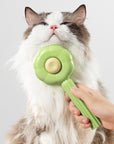 Self-Cleaning Cat Brush for Shedding & Grooming