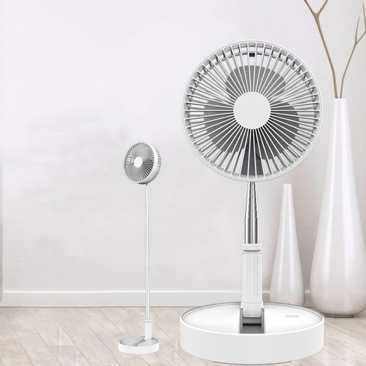 Powerful & Portable Fan: 7200mAh Battery, 4 Speeds, Quiet, for Home, Office & Outdoor Adjustable Height