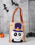 Creative Halloween Tote Bag for Kids | Witch, Skull, Pumpkin Gift & Candy Handbag