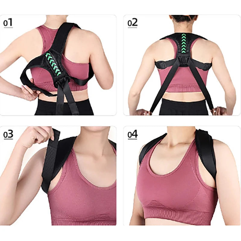 Posture Correction Belt for Sitting  Back Support & Hunchback Fix