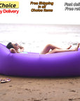 Inflatable Air Sofa: Portable Lounger for Camping, Festivals & Relaxation