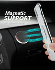 Magnetic Car Phone Holder - Universal Dashboard & Wall Mount for Smartphones & GPS