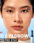 3D Eyebrow Gel Cream 2 In 1 Eyeliner Pencil 3 Colors Waterproof Long-lasting Eyebrow Pomade Enhancers Makeup Cosmetics