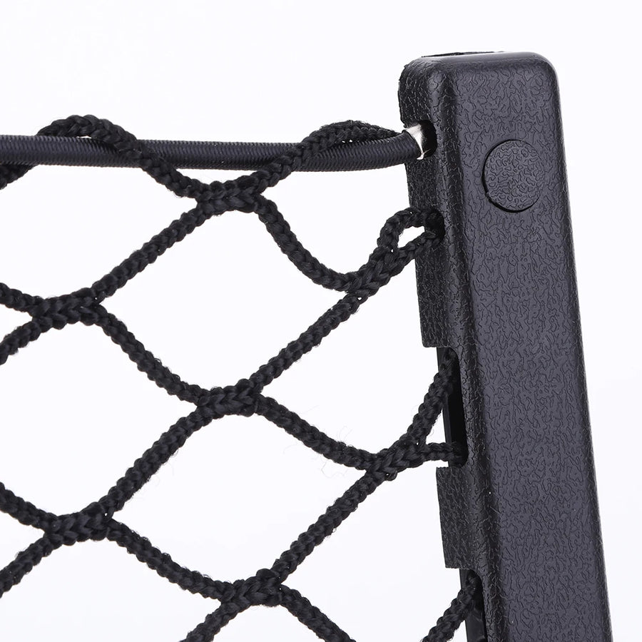 Elastic Net Cargo Mesh Organizer Vehicle Seat Back Storage for Bus, Camper, SUV, RV & Caravan