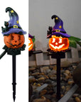 Solar Halloween Outdoor Creative Atmosphere Pumpkin Lamp