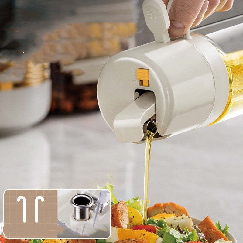 2-in-1 Oil Sprayer & Dispenser - Perfect for Cooking & BBQ