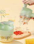 Multifunctional Household Electric Garlic Chopper