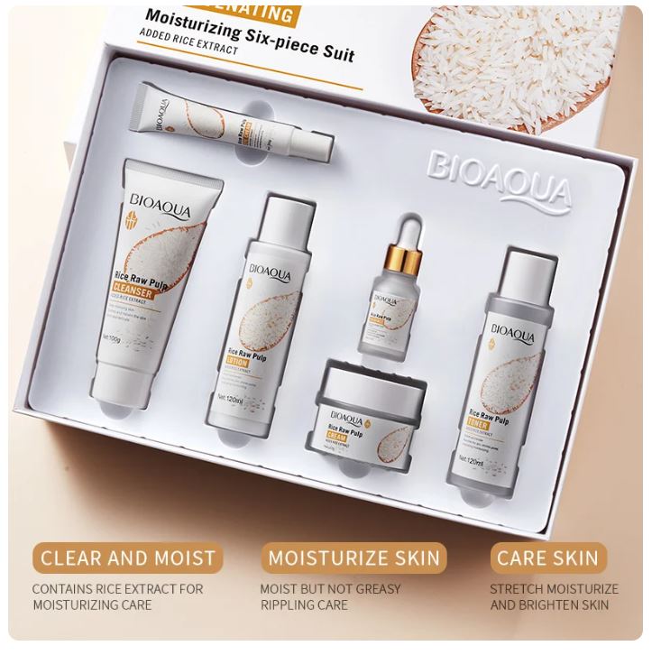 Bioaqua Facial Care Set - Complete Skincare Routine