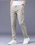 Men's Loose Fit Drawstring Pants Thin Casual Korean Style Sweatpants