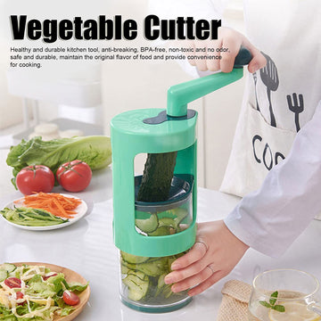 vegetable cutter potatoes spiral vegetable shredder