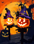 Solar Halloween Outdoor Creative Atmosphere Pumpkin Lamp