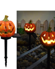 Solar Halloween Outdoor Creative Atmosphere Pumpkin Lamp